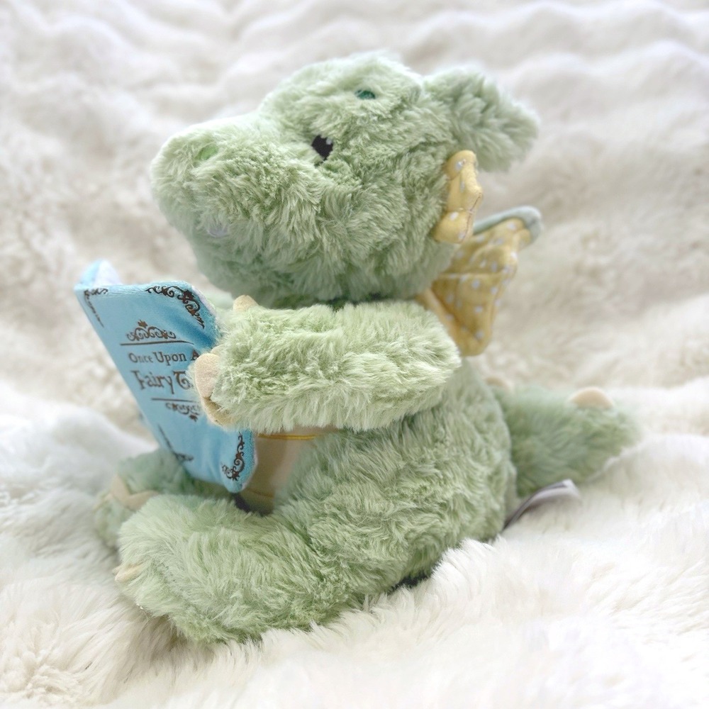 Cuddle Barn "Read-with-Me Dustin animated storytelling plush dragon Tested Works